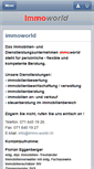 Mobile Screenshot of immo-world.ch